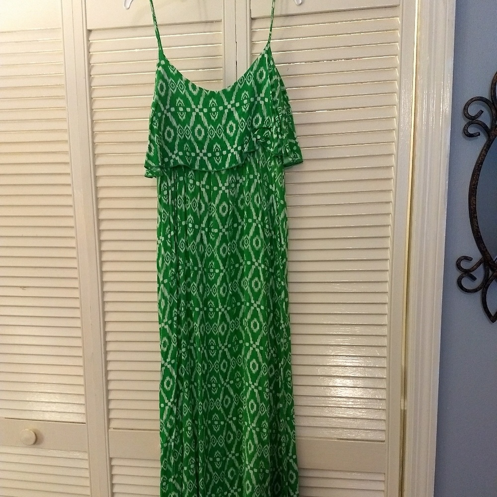 Spaghetti strap maxi dress